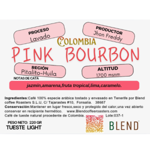 NEW PINK BOURBON Colombia