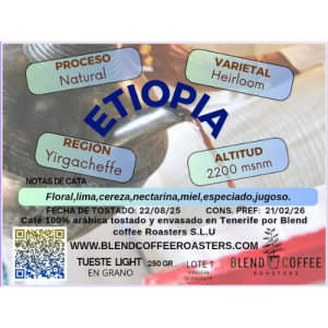 Etiopia Natural Yirgacheffe